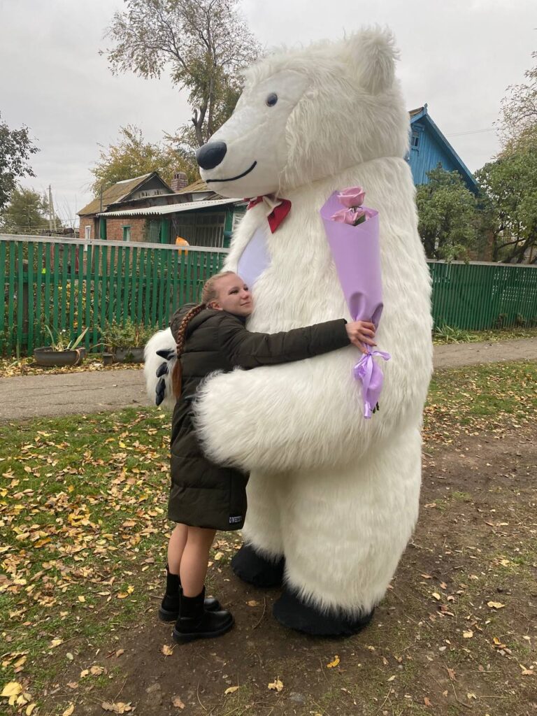 Воздушные поцелуи для Умки
