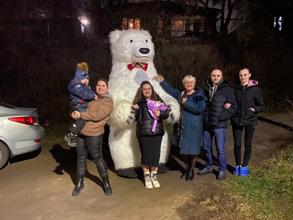 Поздравление с Днем рождения. Традиционная фотоссесия